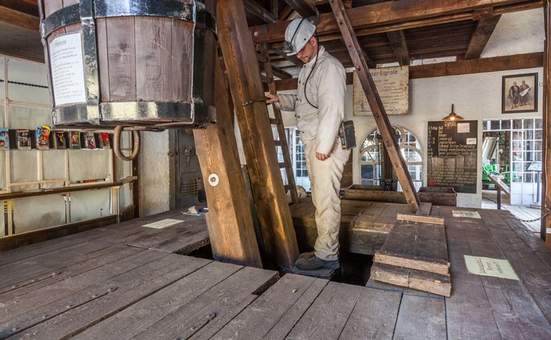 Bergbaumuseum "Lautenthals Glück" - Einfahrt in den Stollen