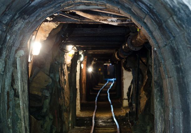 Bergwerksmuseum "Lautenthals Glück" - Tunnel